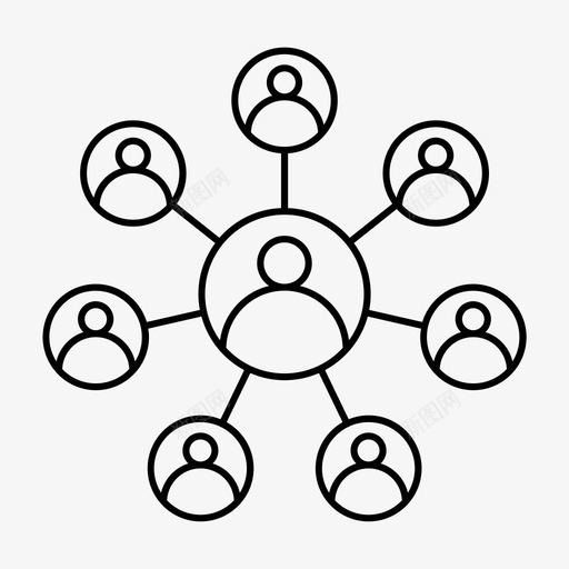 团队合作社区连接svg_新图网 https://ixintu.com 连接 团队 合作 合作社 社区 用户