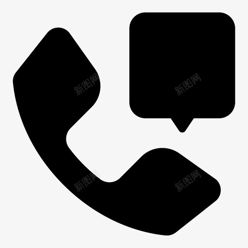 烫发电话信息动作通话svg_新图网 https://ixintu.com 信息 烫发 电话 动作 材料 设计 通话 对话