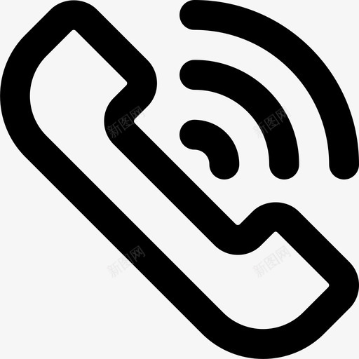 呼叫扬声器手机拨号svg_新图网 https://ixintu.com 呼叫 扬声器 手机 拨号 电话 通话 小线