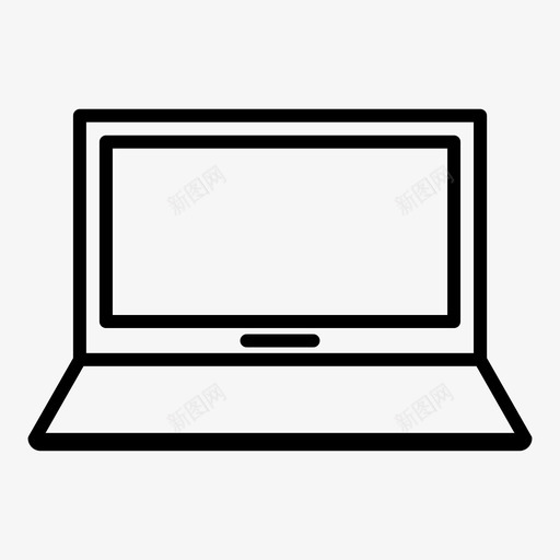 笔记本电脑macbook迷你电脑svg_新图网 https://ixintu.com 电脑 笔记本 电脑迷 迷你