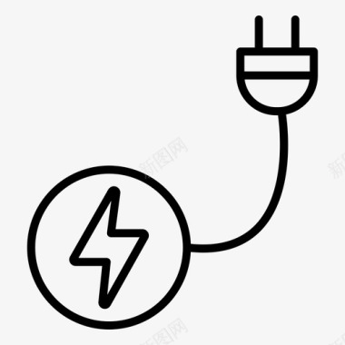 充电电插件图标