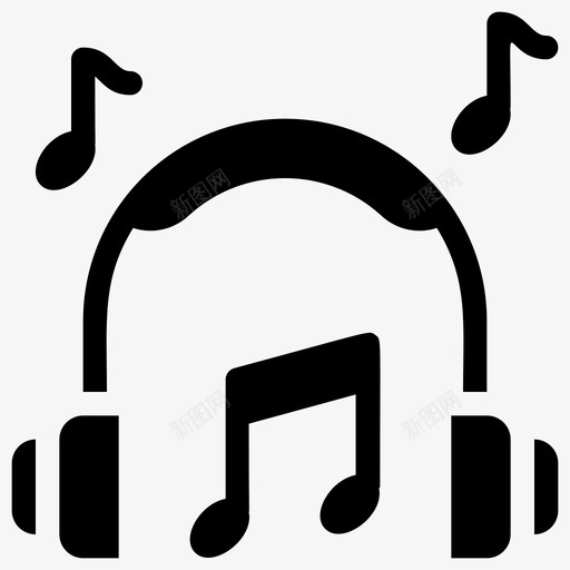 听音乐活动享受svg_新图网 https://ixintu.com 音乐 留守 活动 享受 耳机