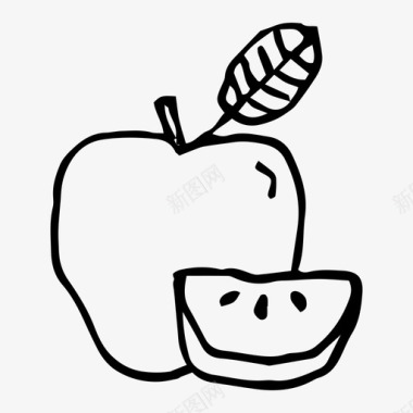 苹果味道食物图标