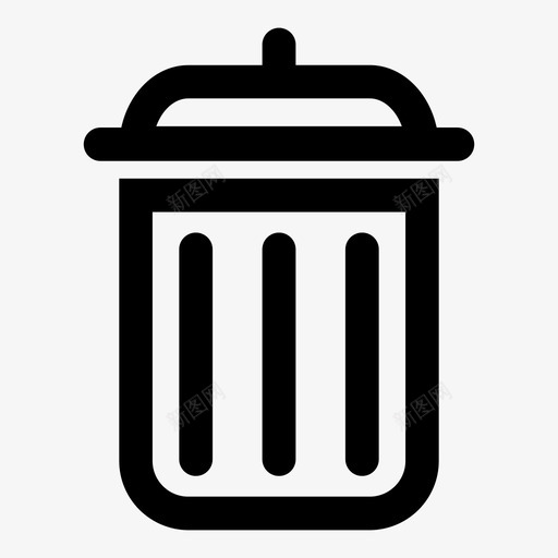 删除大纲动作材料设计svg_新图网 https://ixintu.com 删除 大纲 动作 材料 设计 垃圾箱 垃圾桶