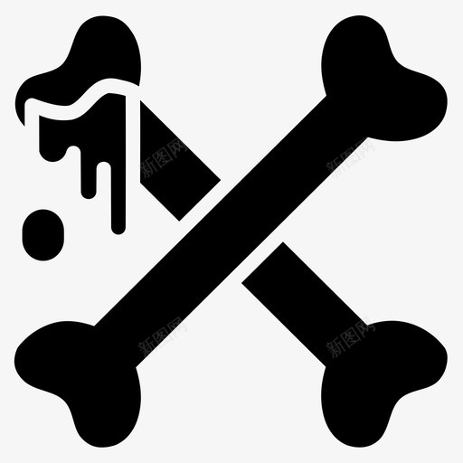 骨头恐惧恐怖svg_新图网 https://ixintu.com 恐怖 骨头 恐惧 幽灵 万圣节 雕文