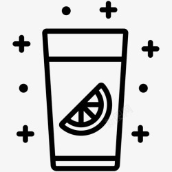果汁饮料配方插图矢量鲜橙汁饮料果汁饮料高清图片