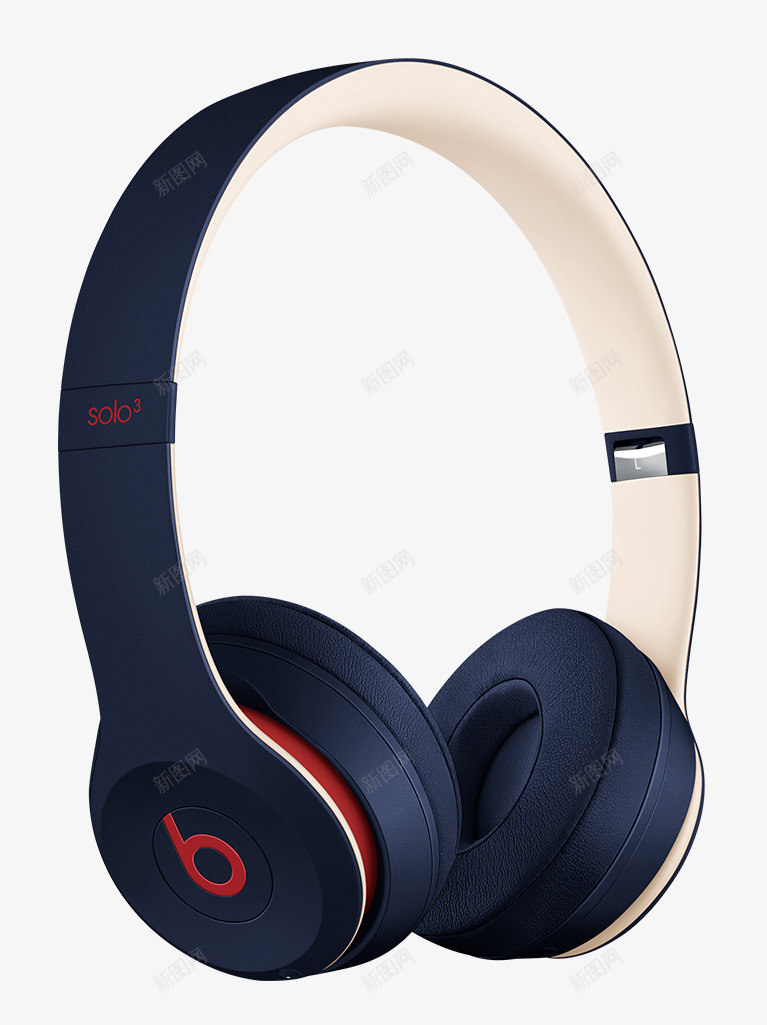 Studio 3 Headphones in Defiant BlackRed商品女模png免抠素材_新图网 https://ixintu.com 商品 女模