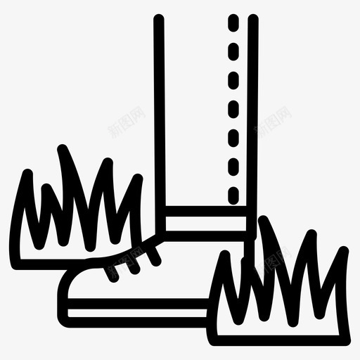 野草牛仔裤长裤svg_新图网 https://ixintu.com 野草 牛仔裤 长裤 长草 户外活动 昆虫 动物 咬伤