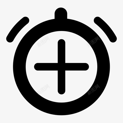 报警添加动作材料设计svg_新图网 https://ixintu.com 报警 添加 动作 材料 设计 时间 及时 定时器