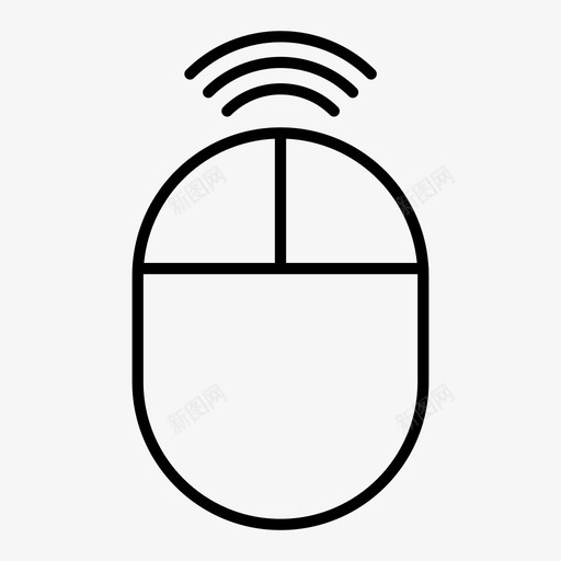 无线鼠标通讯数码svg_新图网 https://ixintu.com 无线 鼠标 通讯 数码 现代 网络 科技
