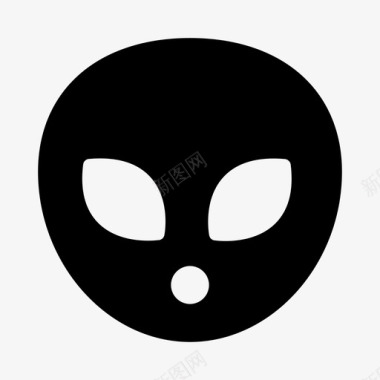 外星人天文学脸图标