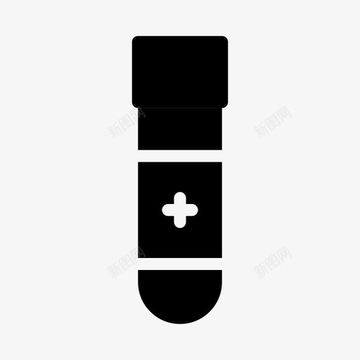 试管血液急救svg_新图网 https://ixintu.com 试管 血液 急救 样品 医疗保健 线条