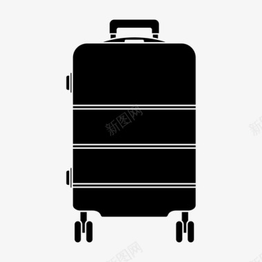 旅行包行李手提箱图标