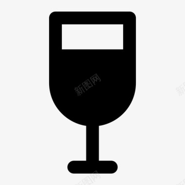 玻璃杯饮料杯子图标
