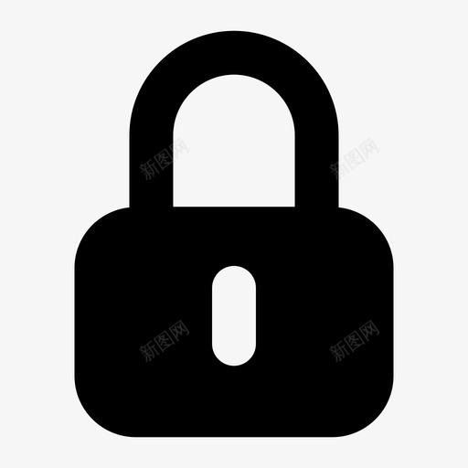 挂锁隐私保护svg_新图网 https://ixintu.com 挂锁 隐私保护 安全 安保