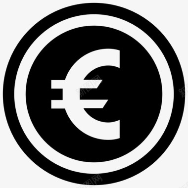 欧元符号货币符号欧洲货币图标