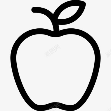苹果食用水果图标