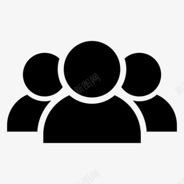 团队合作社区网络图标