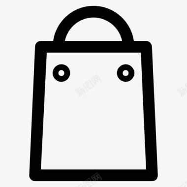 包电子商务网上商店图标
