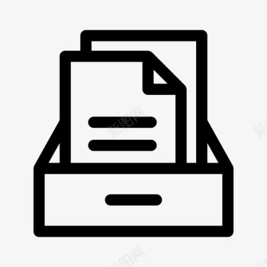 文件夹存档文件夹菜单web图标