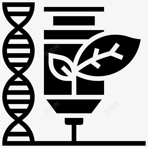 基因改造dna分子svg_新图网 https://ixintu.com 基因 改造 分子 植物 农业 雕文