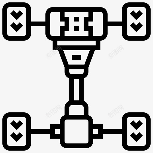 传动系汽车电机svg_新图网 https://ixintu.com 传动 汽车 系电 机动力 电动汽车 生产线