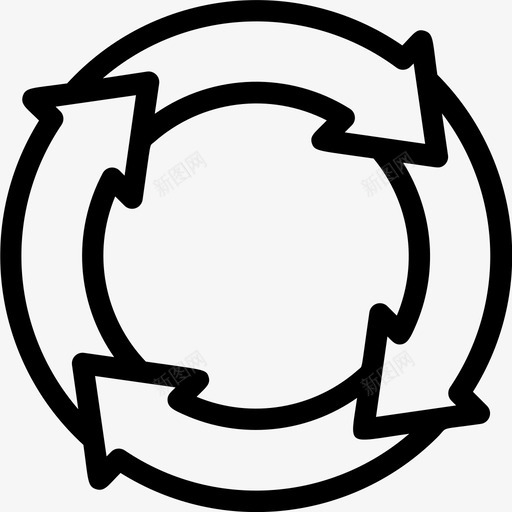 敏捷行业营销svg_新图网 https://ixintu.com 产品管理 敏捷 行业 营销 循环 箭头