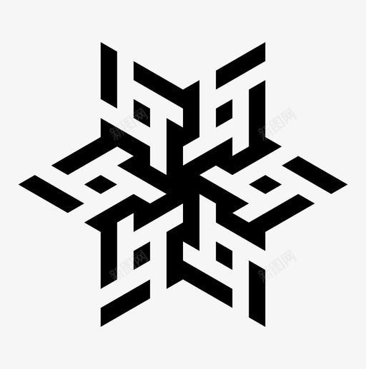 雪花水晶钻石svg_新图网 https://ixintu.com 雪花 水晶 钻石 锐利 六六 六角