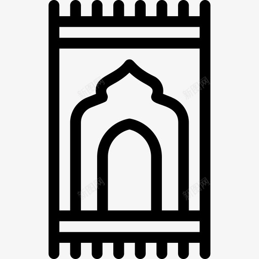 祈祷地毯开斋节穆斯林svg_新图网 https://ixintu.com 祈祷 地毯 斋月 开斋节 穆斯林 萨贾 卡里 姆线