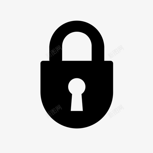 锁闩挂锁svg_新图网 https://ixintu.com 闩锁 挂锁 股簇