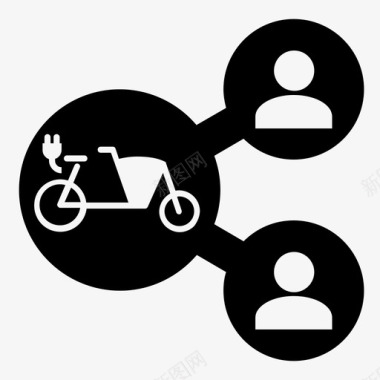 货物自行车共享货物自行车共享北方图标