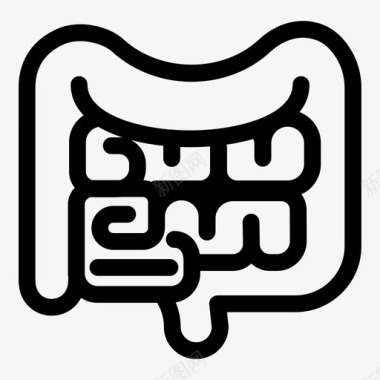 肠消化器官图标