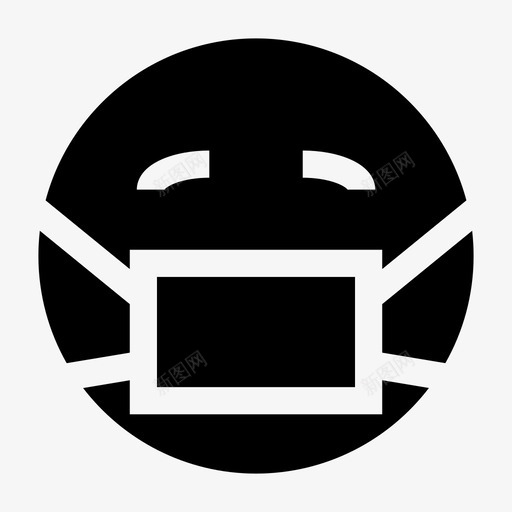 表情符号脸病态svg_新图网 https://ixintu.com 表情 符号 病态