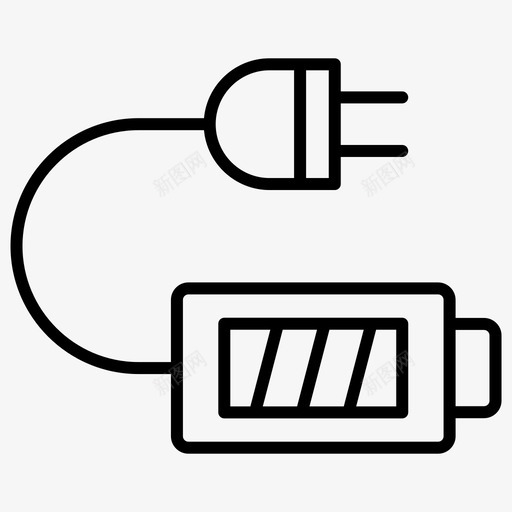 充电电池连接svg_新图网 https://ixintu.com 能量 充电电池 连接 电池 电量