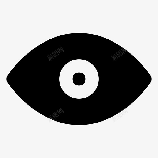 眼睛医疗视图svg_新图网 https://ixintu.com 眼睛 医疗 视图 可见 视觉 用户界面