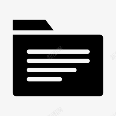 文件夹存档文件夹菜单web图标