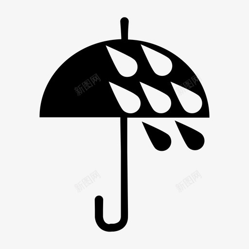 风暴云爆发倾盆大雨svg_新图网 https://ixintu.com 风暴 爆发 倾盆大雨 雨伞