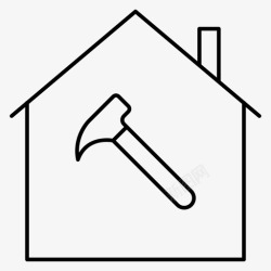 家里修理房子的事情修理建筑锤子高清图片