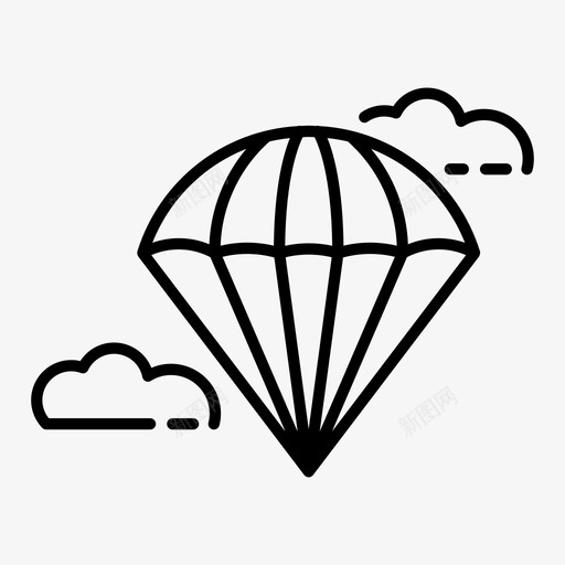 跳伞活动冠军svg_新图网 https://ixintu.com 运动 跳伞 活动 冠军 团队 训练