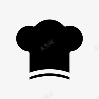 烹调帽玩具厨房图标