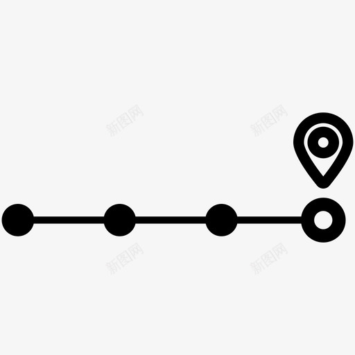 目的地旅程线路svg_新图网 https://ixintu.com 目的地 旅程 线路 路线 换乘 旅游 机场