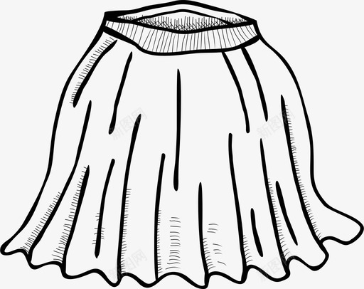 裙子衣服涂鸦svg_新图网 https://ixintu.com 裙子 衣服 涂鸦 连衣裙 手绘