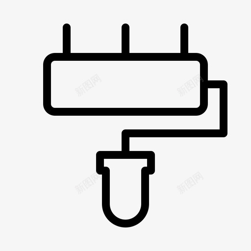 图案刷子染料svg_新图网 https://ixintu.com 工具 图案 刷子 染料 油油 油漆 油漆工