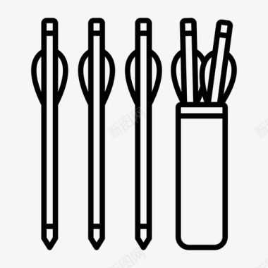 采购产品箭射箭奥林匹克图标