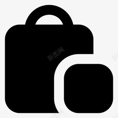 购物袋电子商务用户界面图标