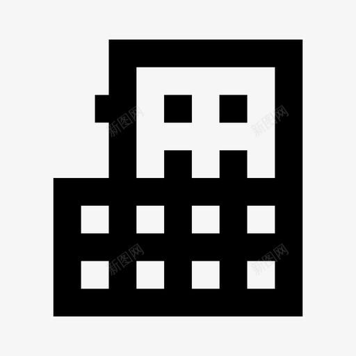房屋建筑建筑物svg_新图网 https://ixintu.com 房屋建筑 建筑物 地产 外观