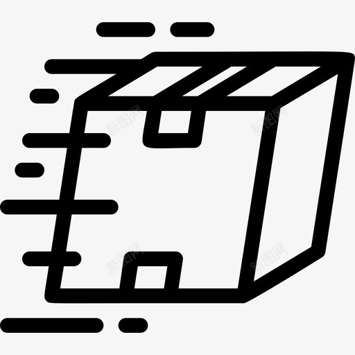 快速交货箱物流交货svg_新图网 https://ixintu.com 交货 快速 物流 货箱 包装 产品