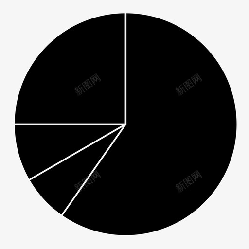 饼图数据财务svg_新图网 https://ixintu.com 饼图 数据 财务 百分比 切片