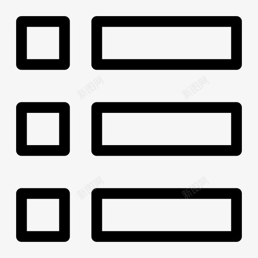菜单ui用户界面svg_新图网 https://ixintu.com 菜单 用户界面