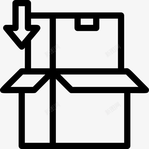 产品包装箱体行业svg_新图网 https://ixintu.com 产品包装 产品管理 箱体 行业 营销 条线